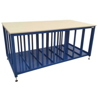 Bench with Divider Rack (HDB-34)